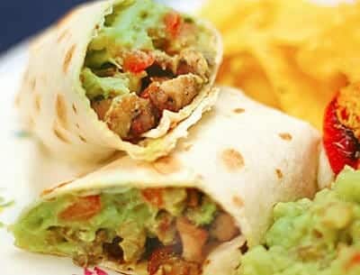 chicken burrito rolls