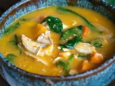 Squash and Chicken Soup