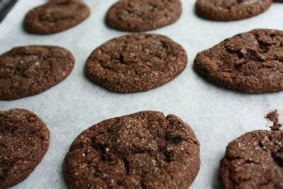 chocolate ginger cookies