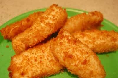 crispy fish fillets