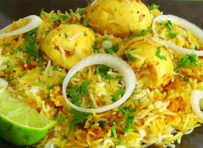 egg biryani