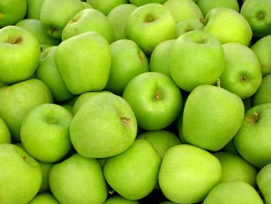 green apples