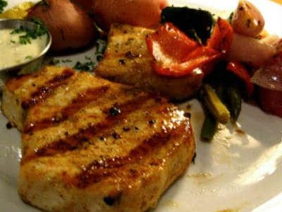 Grilled Fish Steak