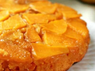 mango upside down cake