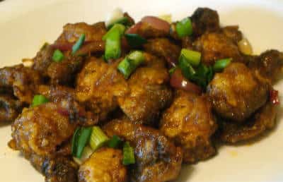 mushroom manchurian