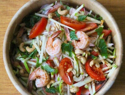 shrimp apple salad