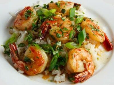 Shrimp in Caramel Sauce