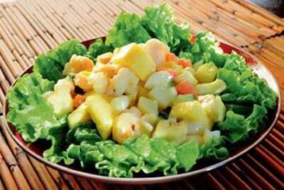 shrimp salad creamy dressing