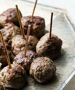 Spiced Meatballs