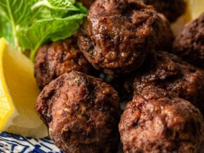 Greek style Lamb Meatballs