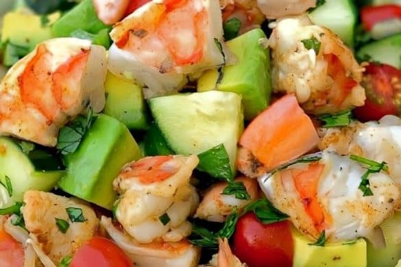 Shrimp and Avocado Salad