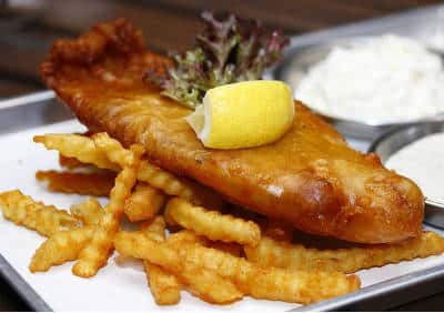 Beer and Vodka Battered Fish Fingers