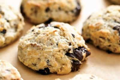 Chocolate and Walnut Scones Recipe - Awesome Cuisine