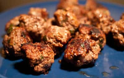 Greek style Lamb Meatballs