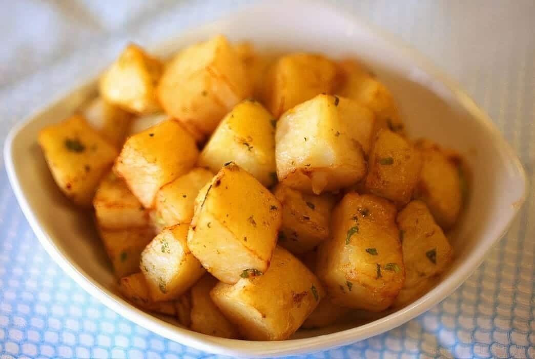 Garlic Baby Potatoes