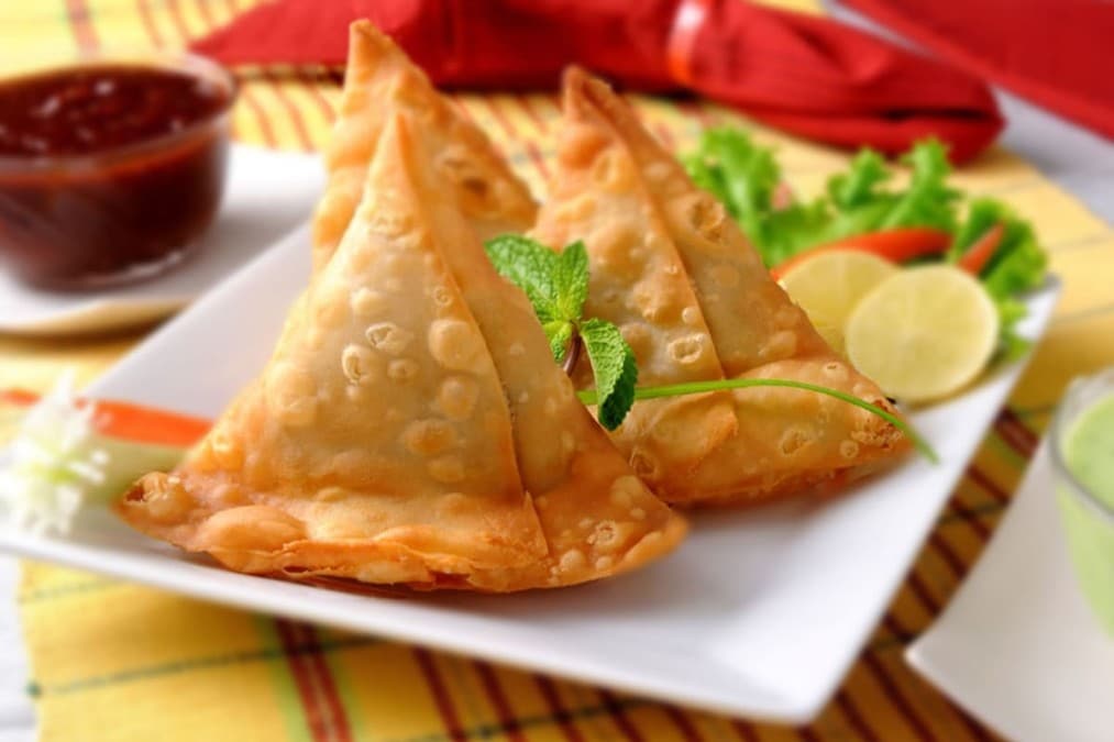 Lamb Tikka Samosa