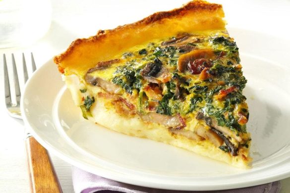 Potato and Spinach Tart