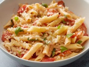Tomato and Cheese Penne