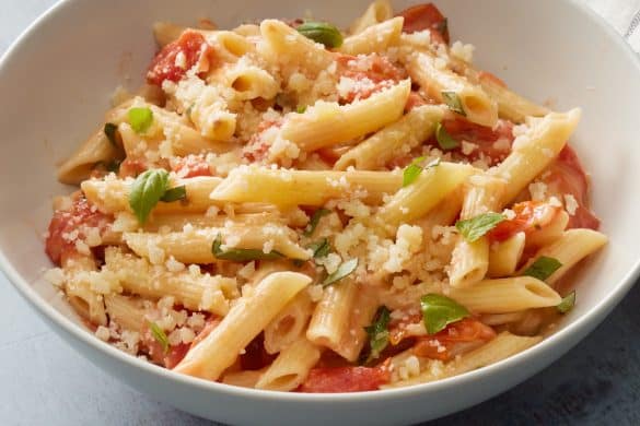 Tomato and Cheese Penne