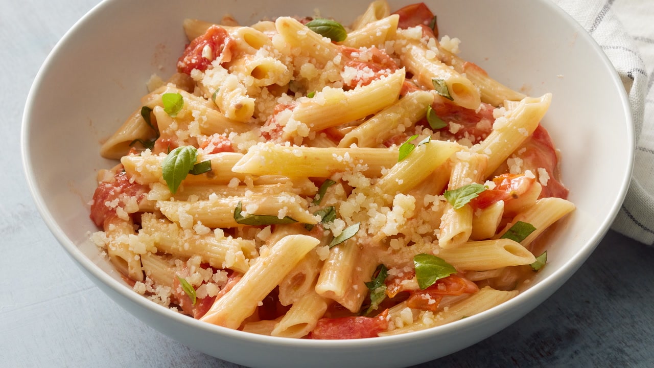 Tomato and Cheese Penne Recipe