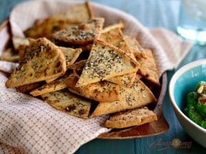 Garlic Pita Chips