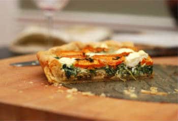 Potato and Spinach Tart