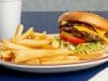 Double Cheeseburger with fries