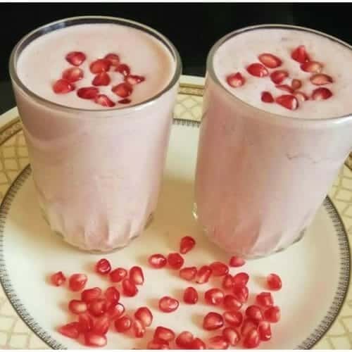 Pomegranate Lassi / Anardana Lassi