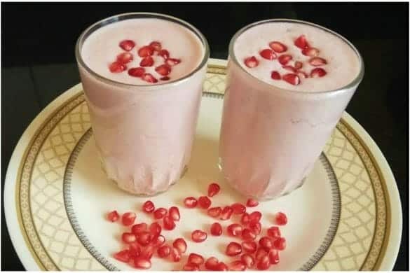 Pomegranate Lassi