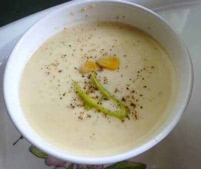 Cream of Sweetcorn Soup