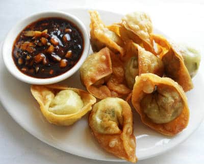 Crispy Fried Chicken Wontons