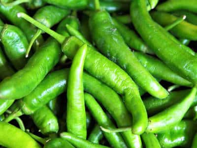 green chillies