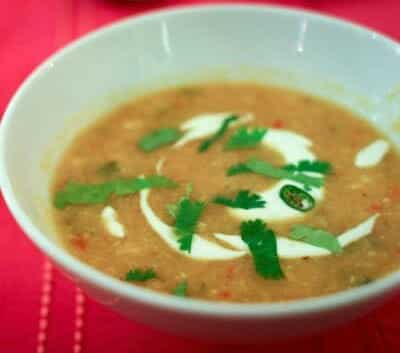 Mexican Sweetcorn Soup