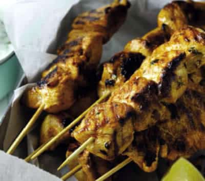 Paprika Chicken Kebabs