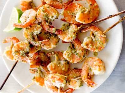 Chili Shrimp Skewers