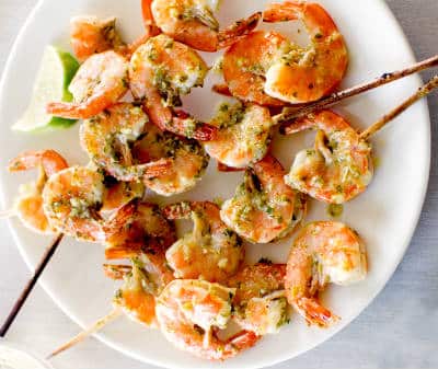 Chili Shrimp Skewers