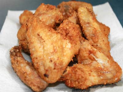 Deep-Fried Chicken Wings