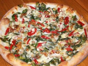 Mediterranean Chicken Pizza