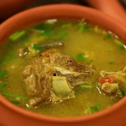 Mutton Rib Bone Soup