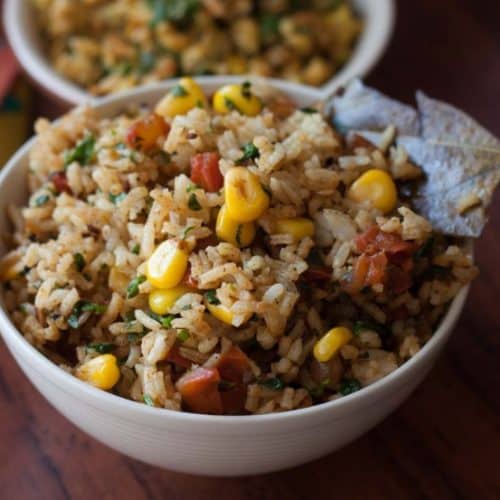 Tomato Corn Pulao