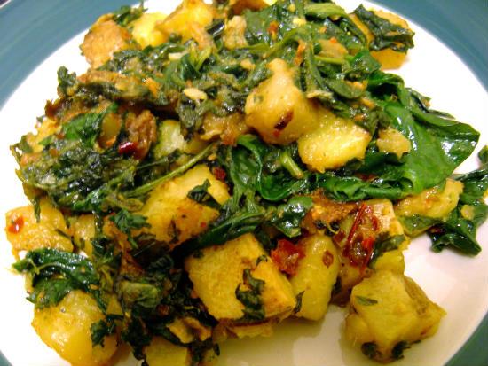 Aloo Palak