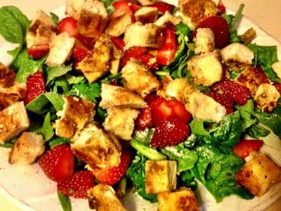 Chicken and Strawberry Salad