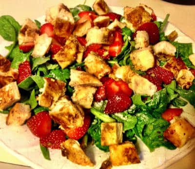 Chicken and Strawberry Salad