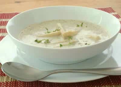 Creamy Chicken and Mushroom Soup