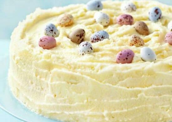 Frosted Easter Cake