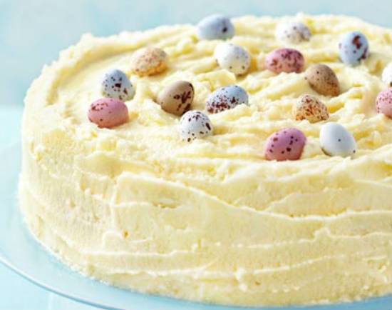 Frosted Easter Cake