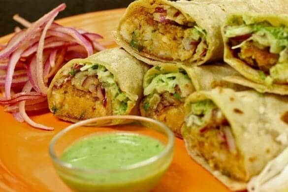 Paneer Veg Rolls