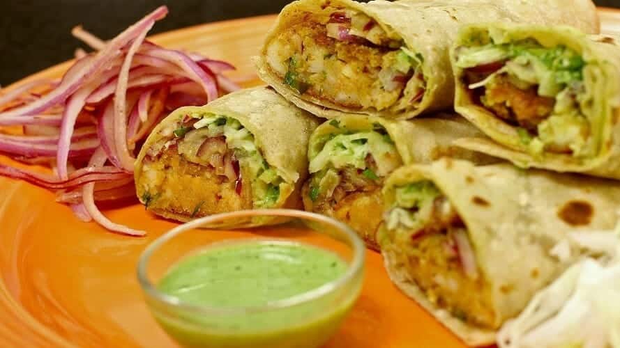 Paneer Veg Roll