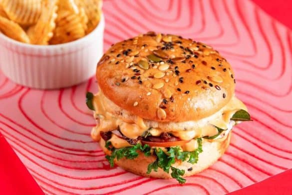 Sesame Burger