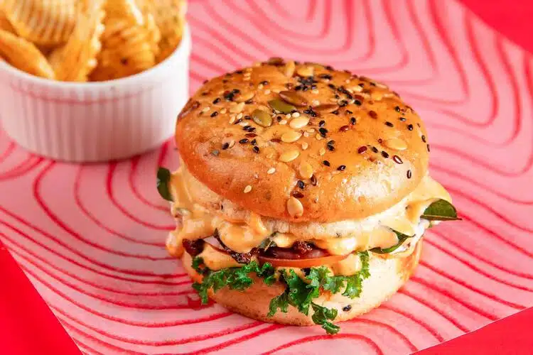 Sesame Burger